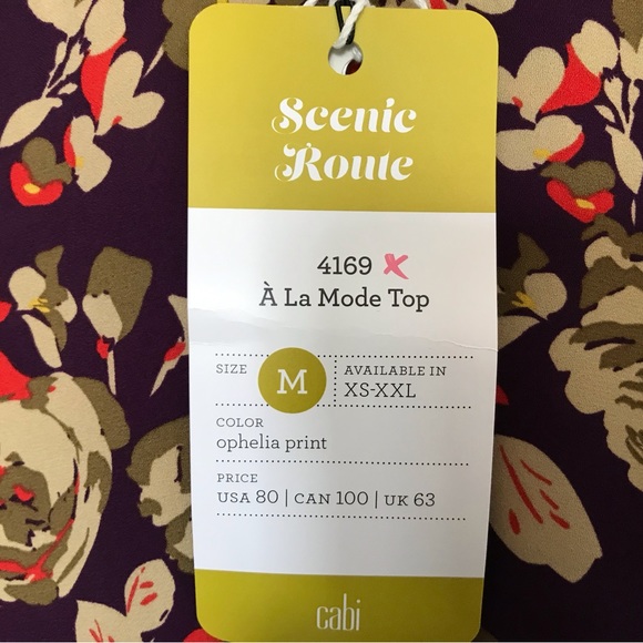 NWT Cabi A La Mode top - Picture 6 of 7